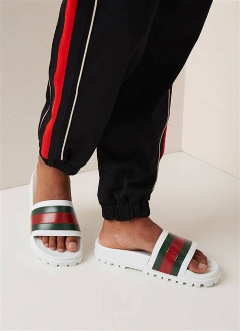 gucci slipper met web detail|Gucci Web.